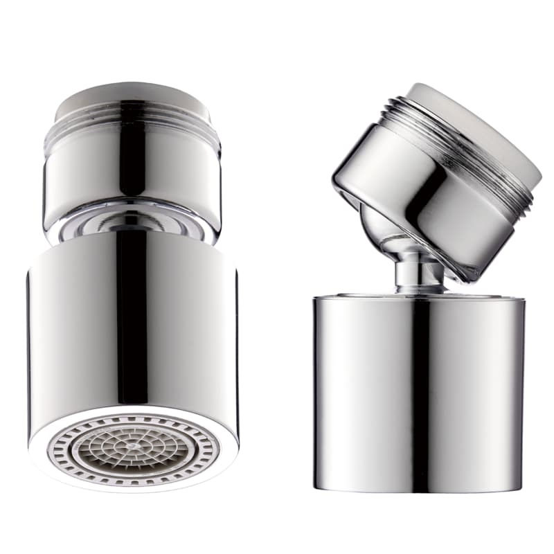 Lead free brass water saving aerator for kitchen faucet