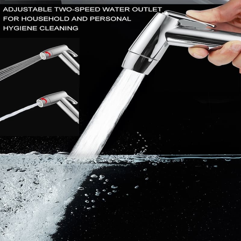 Accesorio de bidé práctico para inodoros de bricolaje con rociador de bidé.