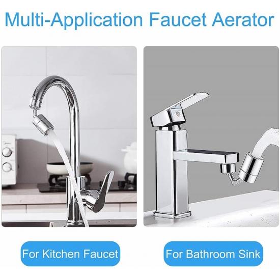 720 degree swivel faucet aerators