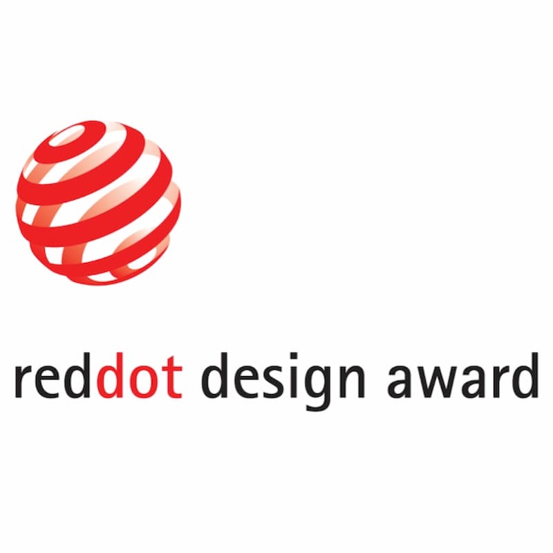 Premio de diseño de punto rojo
